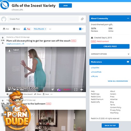 Incest Gifs (fake) screenshot