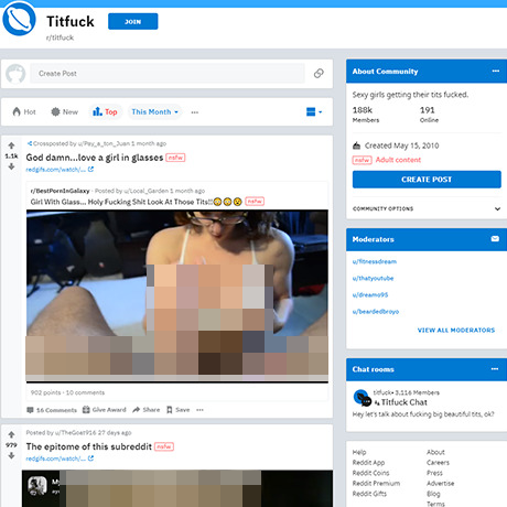 TitFuck – Your Go-to Subreddit for Titty Fucking Content