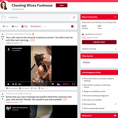 Cheating Wives – Authentic Cheating Content on Reddit