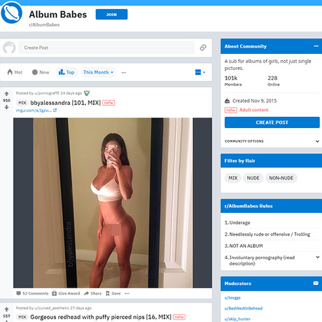 AlbumBabes screenshot