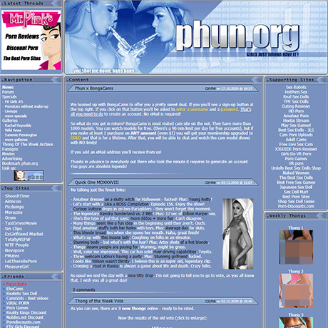 Phun – A Long-Running Porn Blog with Daily Humor and Sexy Content