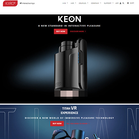 Kiiroo – High-Tech Sex Toys for Men, Women & Couples