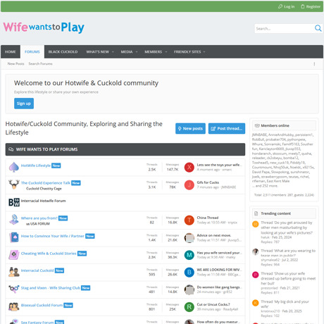 WifeWantsToPlay – A Thriving Hotwife and Cuckold Community | Porn Forum Review
