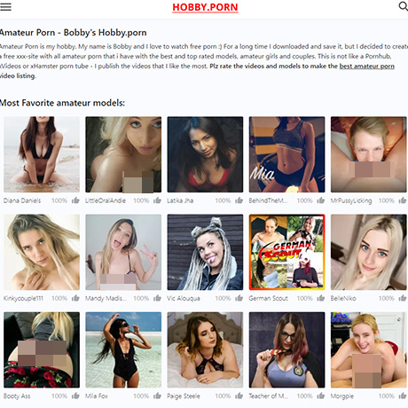 Hobby Porn – Hand-Picked Amateur Videos for Discerning Viewers