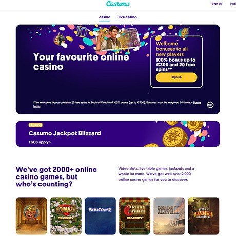 Casumo – Online Casino & Sports Betting Site Review