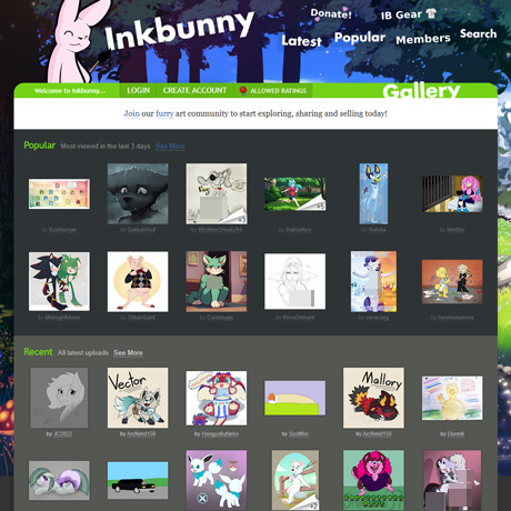 InkBunny – Furry Hentai Art & Porn Community
