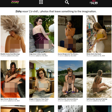 Zishy – Premium Softcore Amateur Photo Gallery