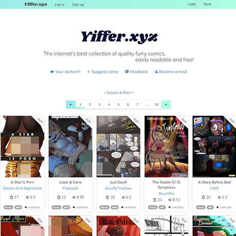 Yiffer – Furry Comic Collection and Similar Adult Sites