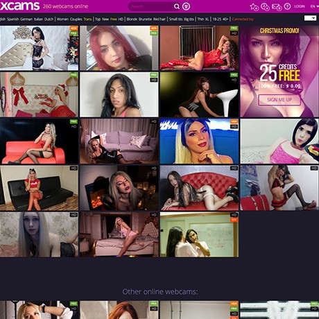 Xcams – Live Trans Cams & Stunning T-Girl Performances