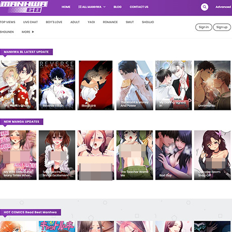 Manhwa68 – Extensive Hentai Manga Collection and Advanced Search