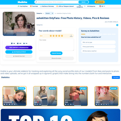Hubite – Search OnlyFans, Free Accounts & Browse by Category