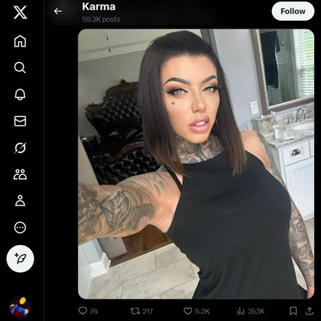 Karma Rx – Twitter Feed with Free Pornstar Content