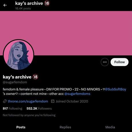 SugarFemdom – Fetish Compilation Twitter Account & More